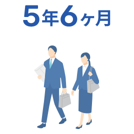 5年6ヶ月